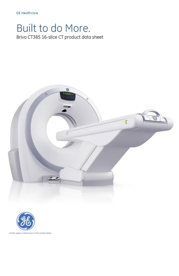 GE Brivo 385 CT Scan Machine - Image 2