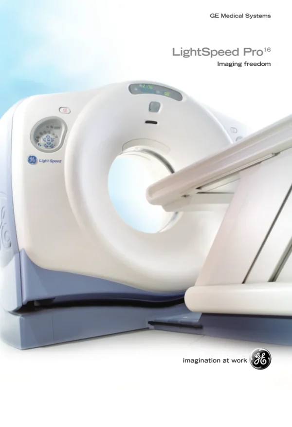 GE Lightspeed Pro 16 Slice CT Scanner